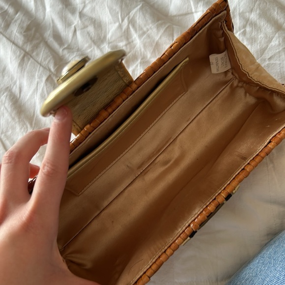 Brown Wicker Victoria’s Secret wallet - Picture 8 of 9